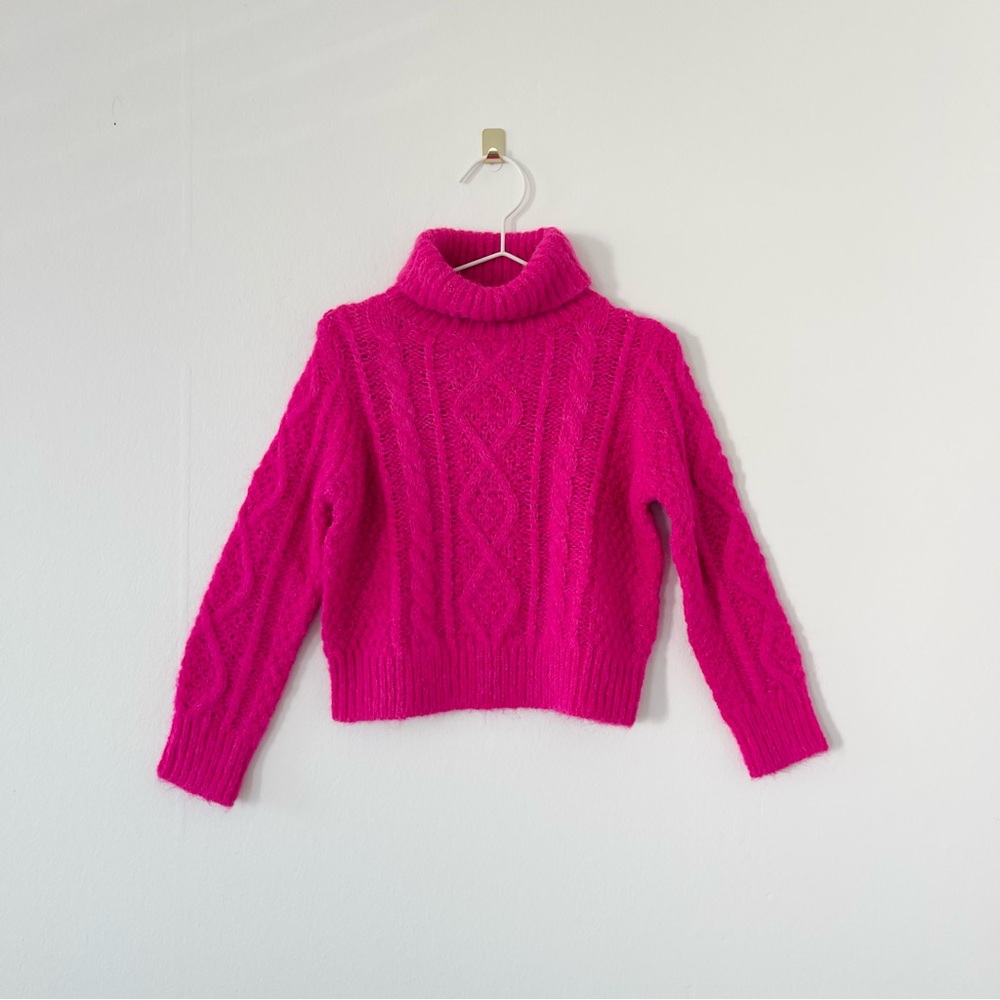 Mini Boden Chunky Cable Knit Sweater